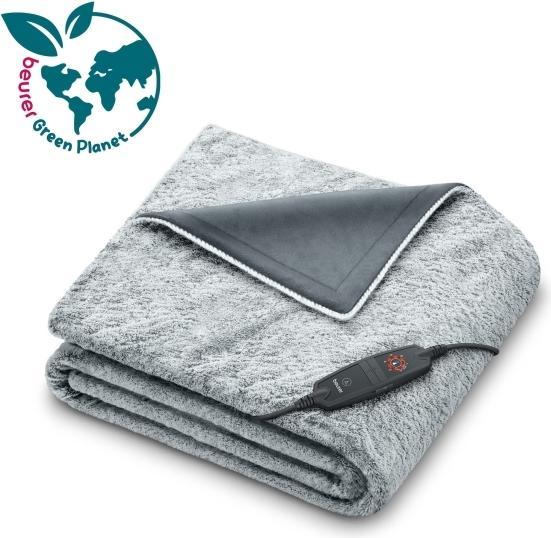 Produktbild Beurer HD 75 Nordic Grey Green Planet (180 x 130 cm)