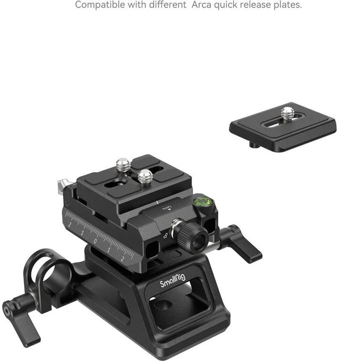 Image du produit SmallRig 4233 Universal Arca Swiss Kit de plaque de montage réglable en hauteur