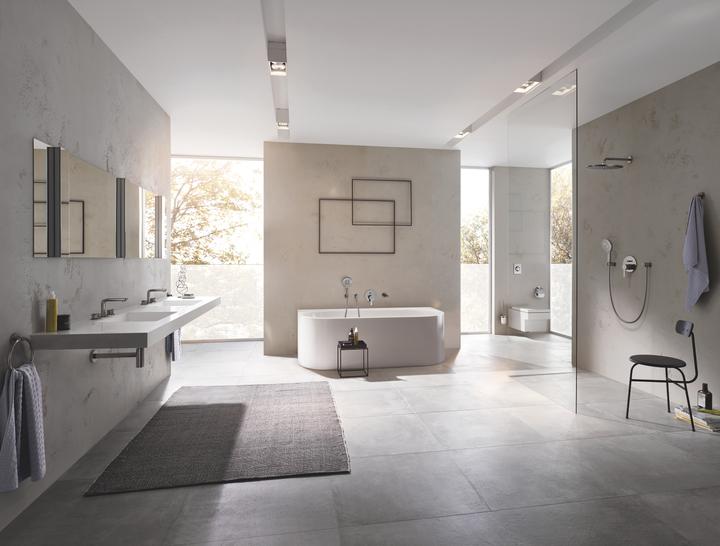 Immagine prodotto Grohe Raccordo a parete piegato Doccia a pioggia 1/2" rd Ros ha graph piegato