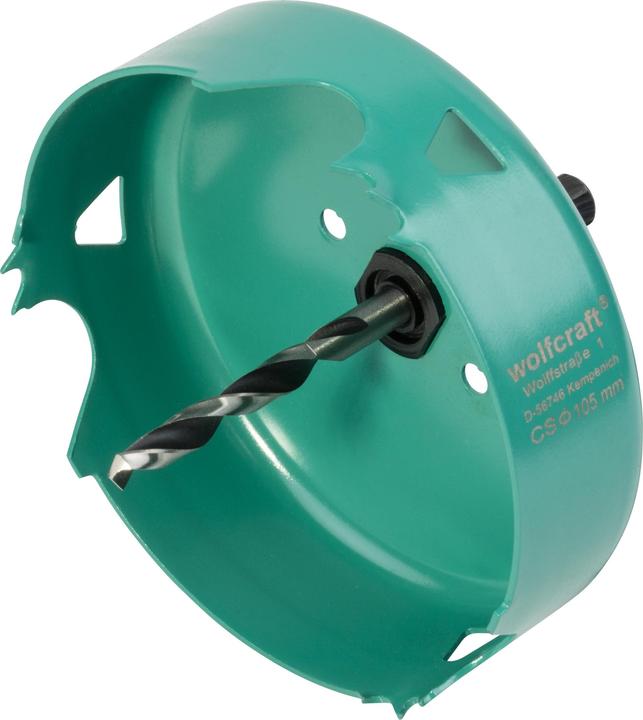 Produktbild wolfcraft 1 Carbonstahl-Lochsäge (105 mm)
