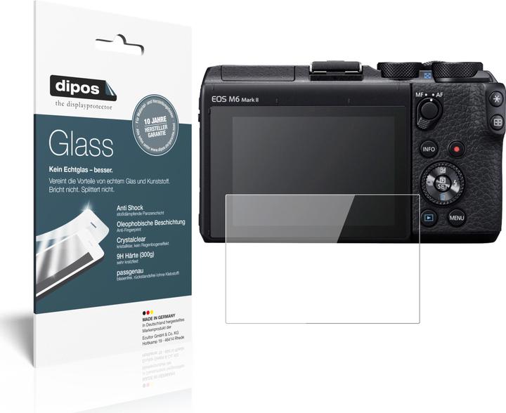 Dipos Displayschutz Anti-Shock (Displayschutz, EOS M6 II)