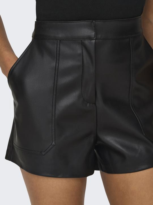 Image du produit Only Baggy Fit Taille moyenne Short en similicuir (XL)