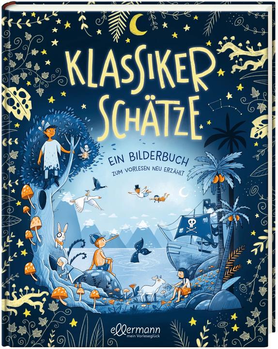 Produktbild Klassikerschätze (Deutsch, Petra Steckelmann, Lewis Carroll, Carlo Collodi, L. Frank Baum, Selma Lagerlöf, 2024)