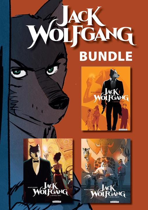 Actual product image Jack Wolfgang - Komplett-Bundle (German, Stephen Desberg, 2024)