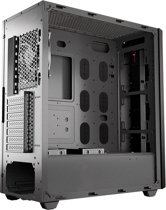 Actual product image Cougar Gemini S Iron-Gray RGB Mid Case (Mini-ITX, ATX, mATX, SSI CEB)