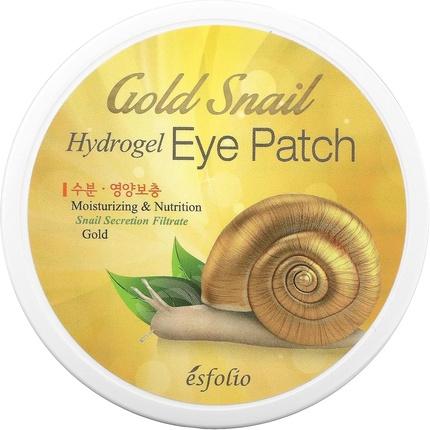 Esfolio Goldschnecke Hydrogel Augenpflaster Anti-Falten & Ernährung 60 PCS (Gel)