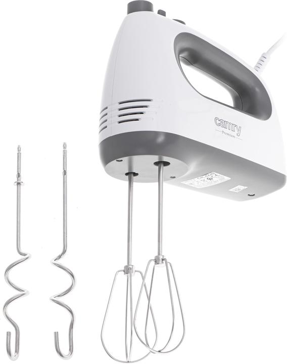 Produktbild Camry CR mixer Hand mixer Grey, White (750 W)
