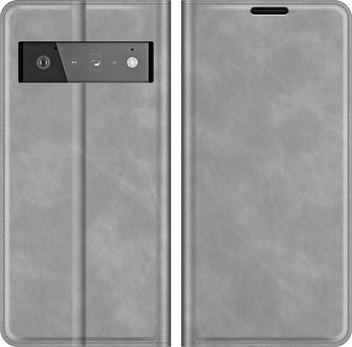 Image du produit Cover-Discount Google Pixel 6 Pro - Stand Flip Case Housse grise (Google Pixel 6 Pro)