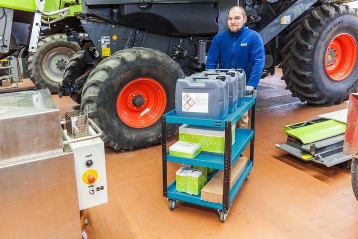 Actual product image HAZET Service trolley Tool trolley Assistent 167-3 (150 kg)