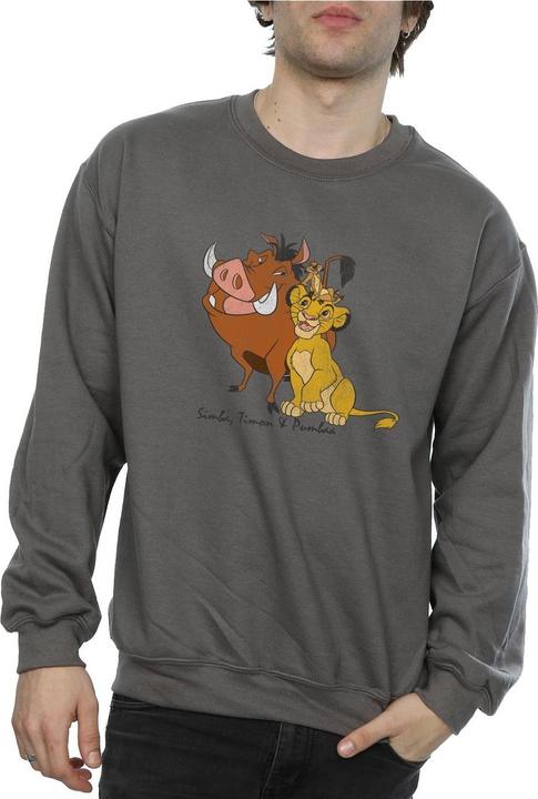 Produktbild Disney Classic Simba Timon And Pumbaa Sweatshirt (XL)