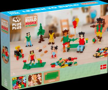 Plus-Plus Learn To Build People of the World - (3933)