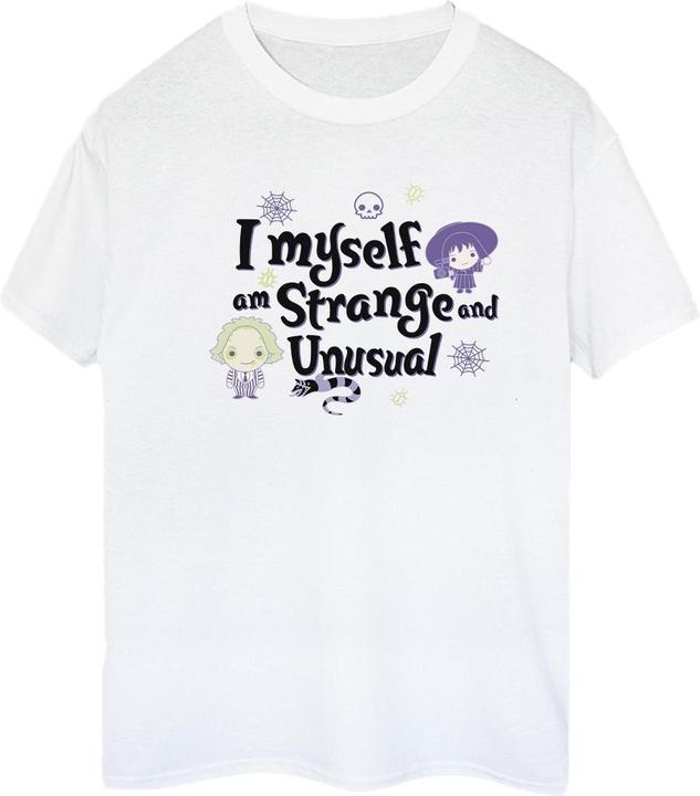 Immagine prodotto Beetlejuice I Myself Am Strange And Unusual Maglietta Ampia Donna (XL)