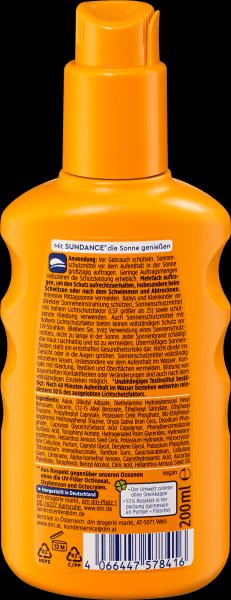 Actual product image dm Sundance Sun spray (Sun spray, SPF 50+, 200 ml)