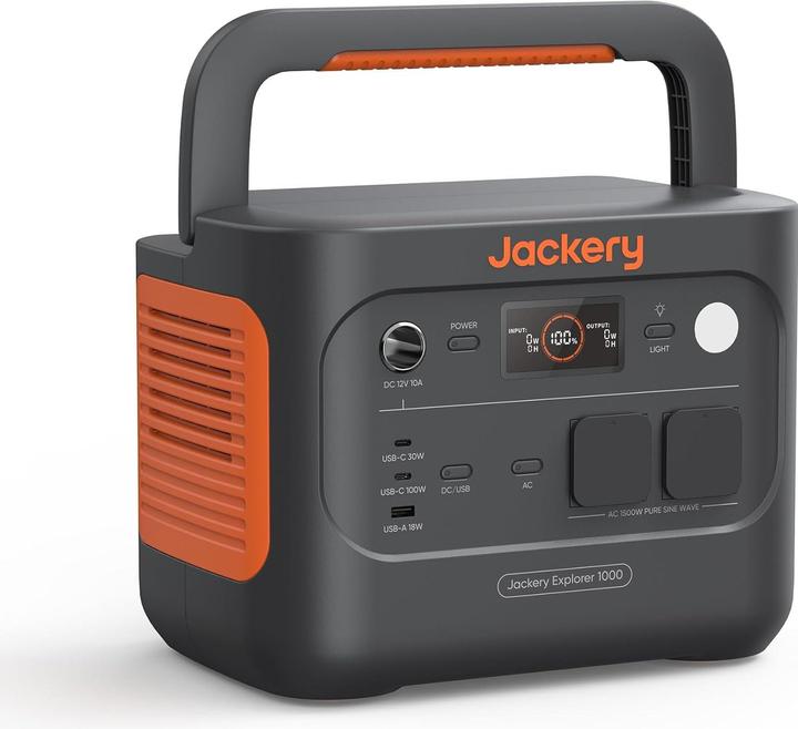 Actual product image Jackery Tragbare Powerstation Explorer 1000 v2 (1070 Wh)