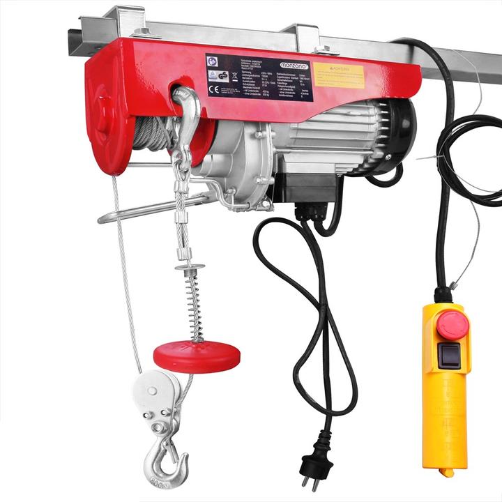 Actual product image Monzana Cable winch