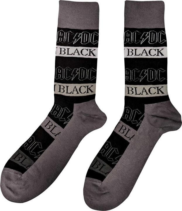 Immagine prodotto AC/DC Back In Black Calzini Alla Caviglia Adulto Unisex (40.5 - 44.5)
