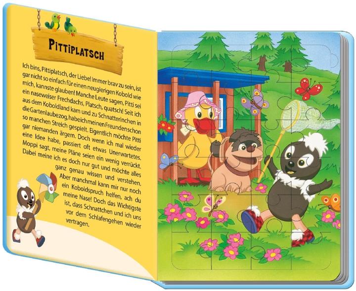 Actual product image Unser Sandmännchen und seine Freunde Puzzlebuch (German, Trötsch Verlag GmbH & Co KG, 2018)