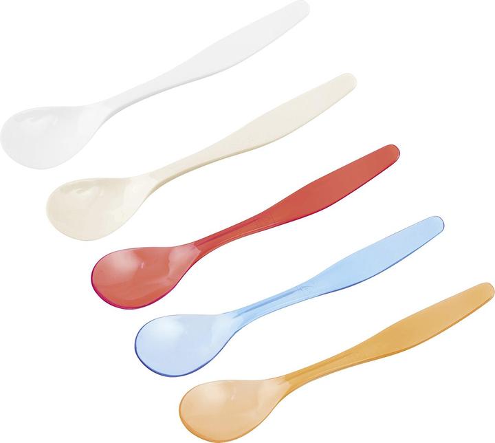 Produktbild Fackelmann Eierlöffel Kst.bunt 14,5cm 4er (4 Stück, Löffel)
