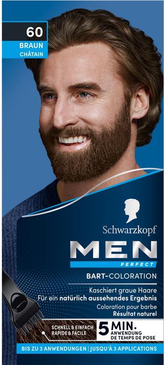 Produktbild Schwarzkopf Men Perfect Barttönung Perfect Bart (60 Braun)