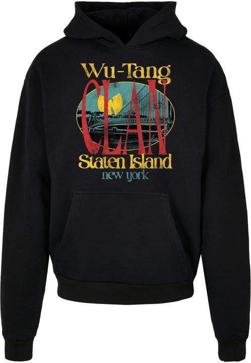Urban Classics Wu Tang Staten Island Heavy Oversize Hoodie - 77299