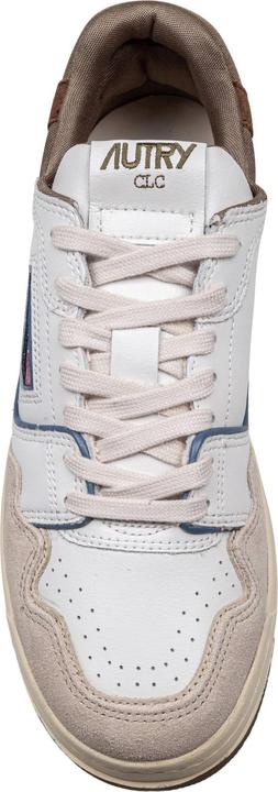 Produktbild Autry sneakers clc low in suede and nubuck white and green (42)