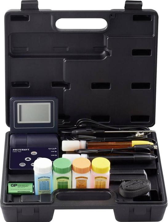 Actual product image Voltcraft KBM-700 Combined measuring device conductivity, pH value, redox (ORP), temperature, salt