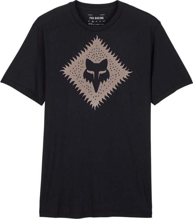 Fox Tee 24 Leo Prem Ss Blk