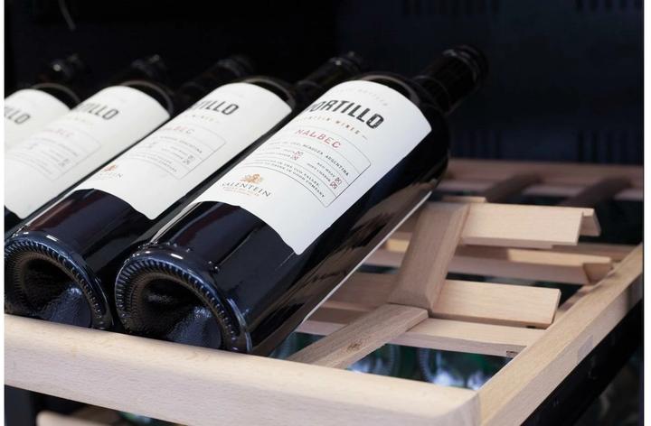 Produktbild Caso WineMaster 126 Weinkühler mit Kompressor Freistehend Edelstahl 126 Flasche(n)