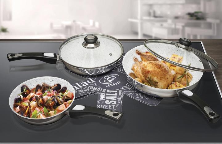 Produktbild Genius Cerafit Mont Blanc (28 cm, Bratpfanne, Keramik, Edelstahl)