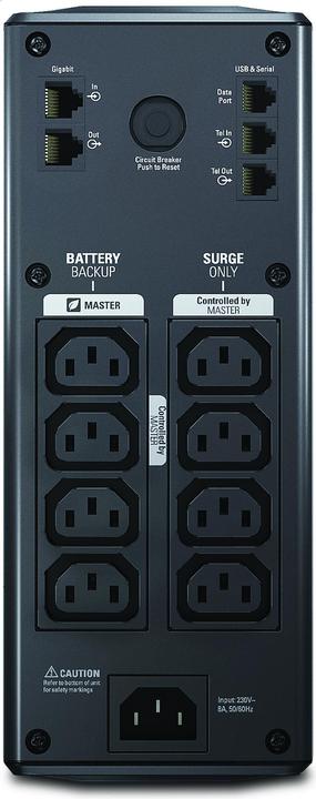 Actual product image APC Back-UPS Pro (900 VA, 540 W, Line-interactive UPS)