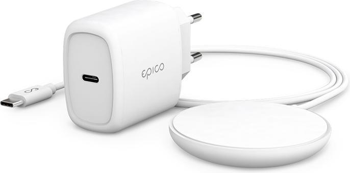 Produktbild Epico Wireless Charger Set 20w White (20 W)