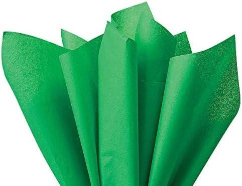 Actual product image Unique Tissue paper green (Wrapping paper, 10 x)