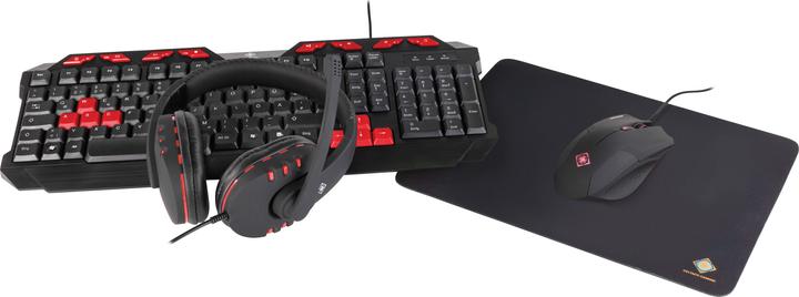 Actual product image Deltaco GAM-023DE Gaming On Ear Headset Wired Stereo Black (Cable)