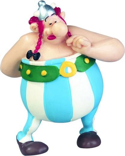 Produktbild Plastoy Asterix Figur Obelix verliebt mit Blumenstrauss
