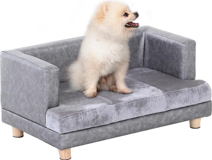 Actual product image PawHut Dog sofa in a modern design (Dog)