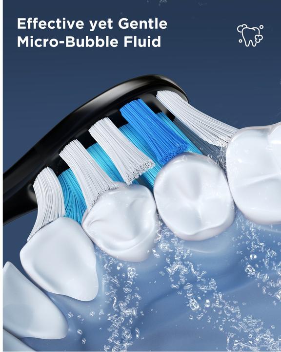 Image du produit Fairywill Brosse à dents Sonic avec tête et étui FW-P11 (Brosse à dents sonique)