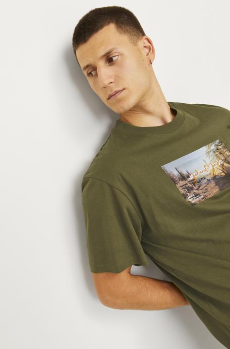 Immagine prodotto Jack & Jones T-shirt stampata con scollo rotondo (XS)
