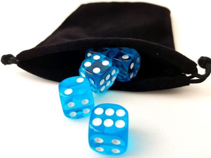Image du produit Casinoshop Würfel - Craps Dice (5 cubes) en bleu