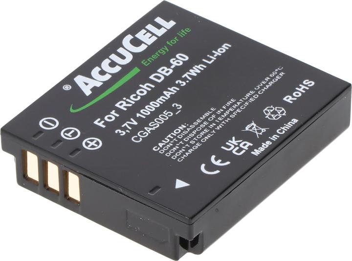 Image du produit RICOH Akku DB-60, DB-65, Caplio R3, R30, GR (Batterie de l'appareil photo)