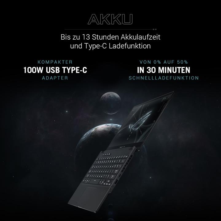 Image du produit ASUS ROG Flow X13 (13.40", AMD Ryzen 7 6800HS, 16 Go, 512 Go, CH)