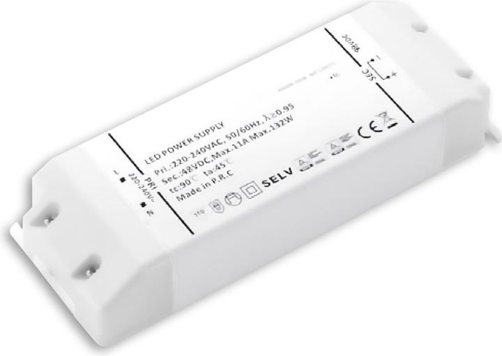 Actual product image Isoled LED transformer 48V/DC, 0-150W, SELV