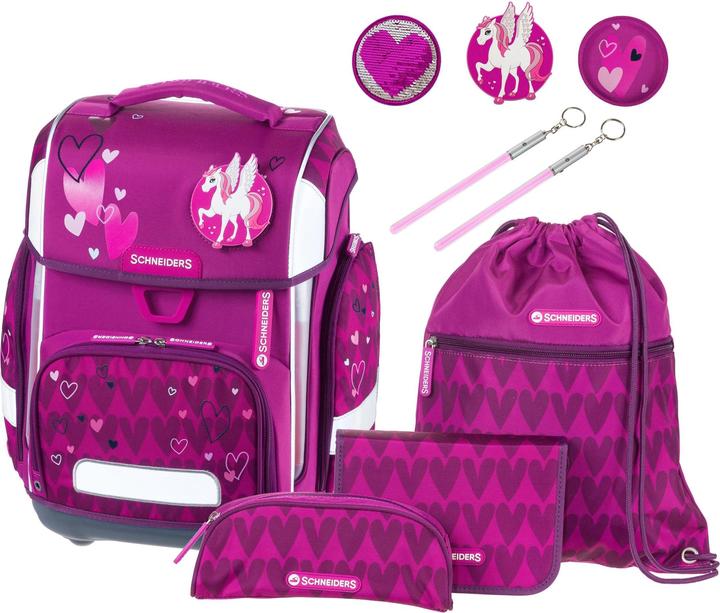 Produktbild Schneiders Schulthek-Set Hearts 6-teilig (21 l)