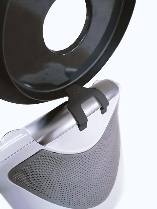 Actual product image Wundermix WunderClip® | Lid holder for the Thermomix TM6/TM5 - grey