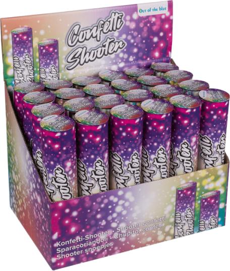 Actual product image Out of the blue Colourful confetti thrower