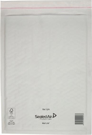 Immagine prodotto Sealed Air Boblekuvert Mail Lite, G/4, 240 x 330 mm, confezione da 50 pezzi.