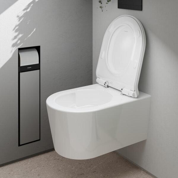 Produktbild hansgrohe ELUPURA S - Hängende Toilette, Aquahelix, Hygieneeffekt, weiss