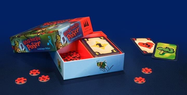 Image du produit Schmidt Spiele Sauterelles Poker (Allemand)