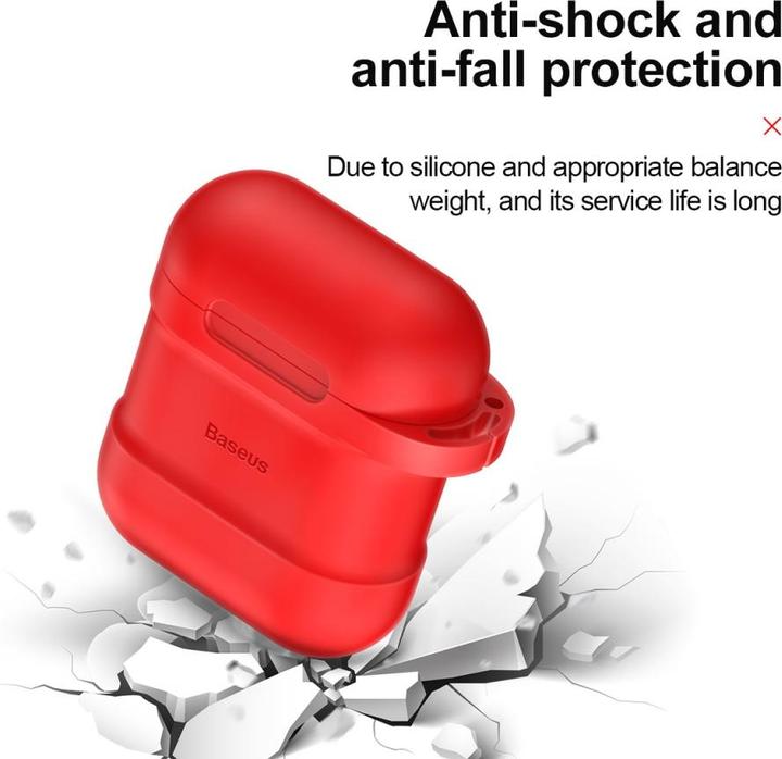 Image du produit Baseus Airpods Housse étui silicone (Sac pour écouteurs)