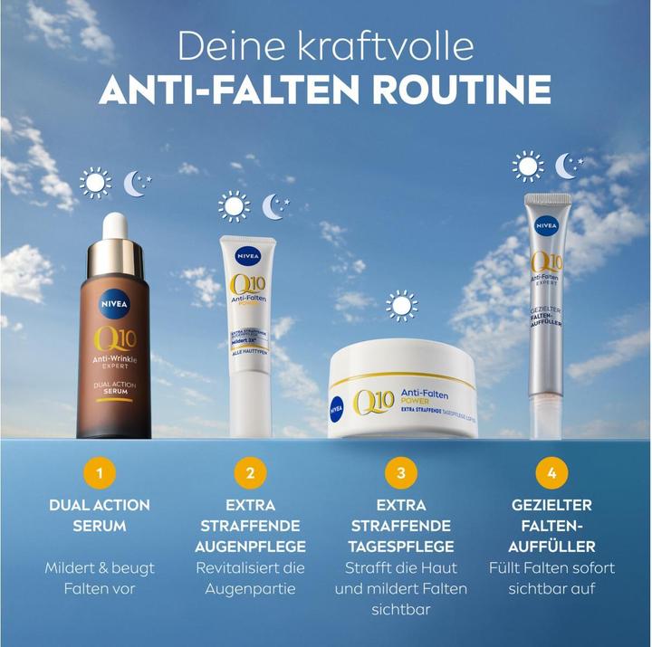 Produktbild NIVEA Q10 Power Anti-Falten Straffende Tagescreme (50 ml, Tagescreme, SPF 15)