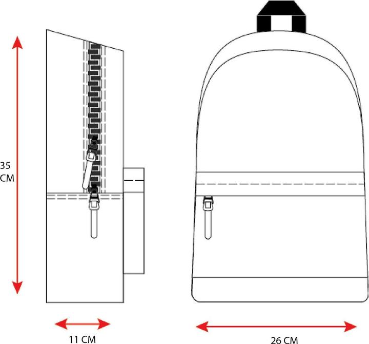 Image du produit Vadobag Sac à dos Skooter Dino Explorer